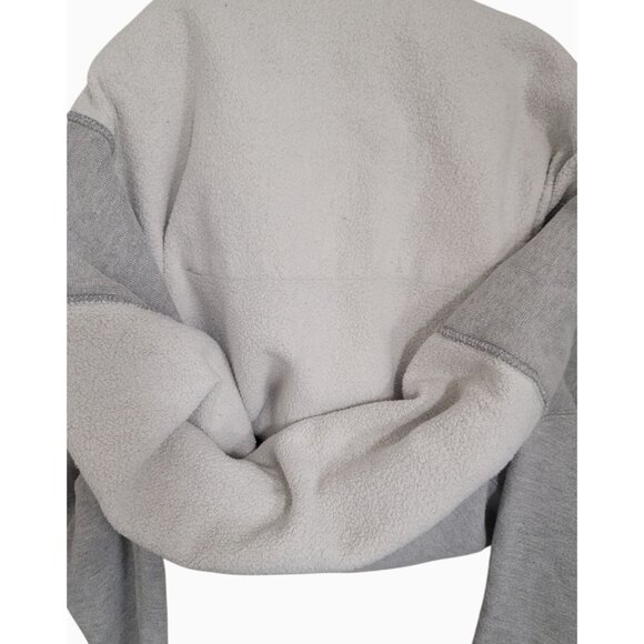 Vintage Heavy Champion Reverse Weave Gray Hoodie With Logo On Sleeve & Chest - Picture 7 of 10